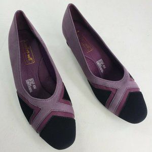 Comfort-well by Beacon Kitten Heels Multicolor Women's Slip On Pumps New